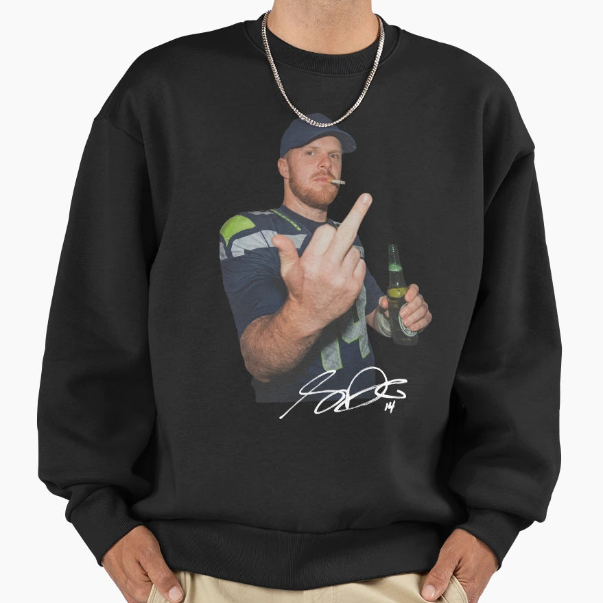 Sam Darnold Meme 90S Sweatshirt - Unique Graphic for Adults - T-Shirt, Sweatshirt, Hoodie