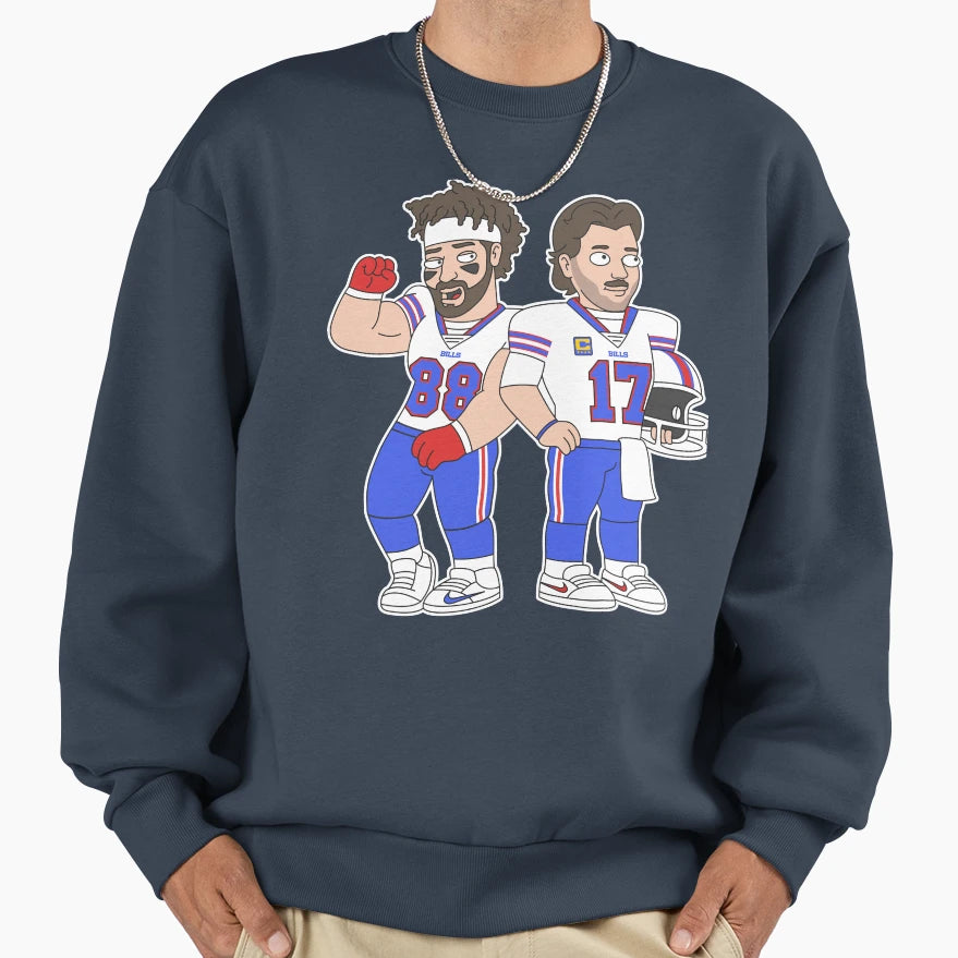 Allen Knox Buffalo Guys Sweatshirt - Custom Art Print for Adults - T-Shirt, Sweatshirt, Hoodie