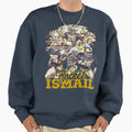 Rocket Ismail Football Legend Collage Sweatshirt - Graphic Print Unisex - T-Shirt, Sweatshirt, Hoodie