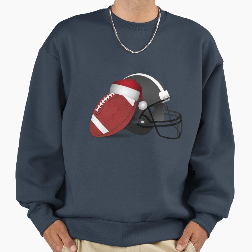 Football Sweatshirt - Casual Everyday Wear for Adults - T-Shirt, Sweatshirt, Hoodie