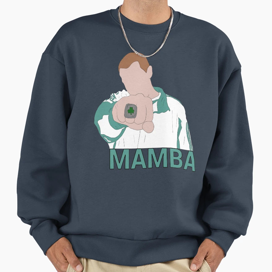 Brian Scalabrine White Mamba Sweatshirt - Unique Graphic for Adults - T-Shirt, Sweatshirt, Hoodie