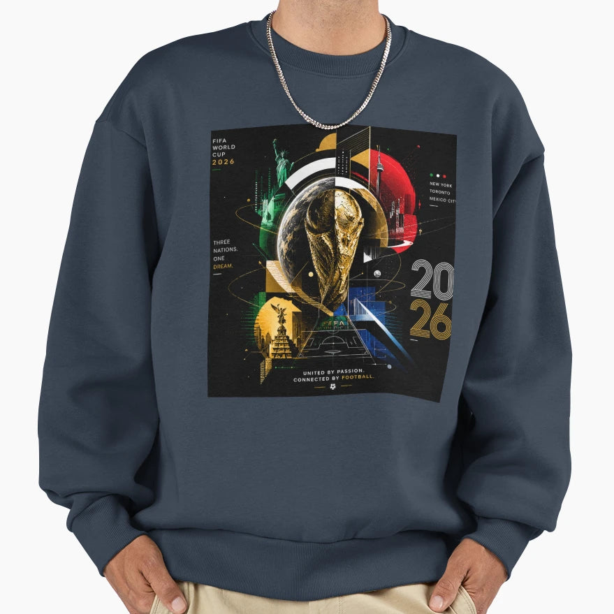 World Cup 2026 Sweatshirt - Streetwear Style for Adults - T-Shirt, Sweatshirt, Hoodie