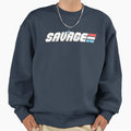Savage Asf Sweatshirt - Fun Novelty Design Unisex - T-Shirt, Sweatshirt, Hoodie