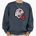 New England Patriots 8 Bit Football Sweatshirt - Unique Graphic Unisex - T-Shirt, Sweatshirt, Hoodie