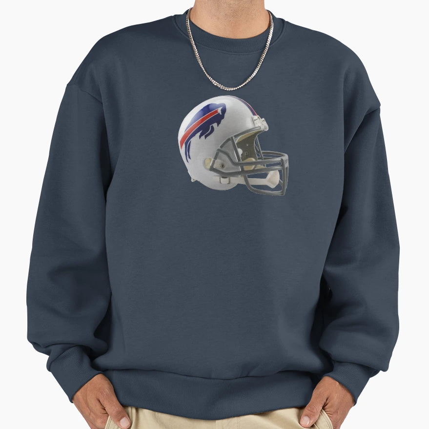 Helmet Bills Icon Sweatshirt - Streetwear Style for Adults - T-Shirt, Sweatshirt, Hoodie