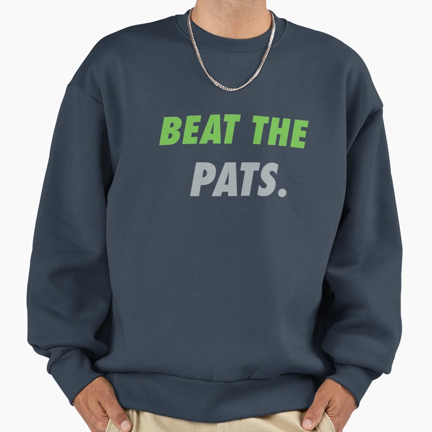 Beat Pats Sweatshirt - Minimalist Print Unisex - T-Shirt, Sweatshirt, Hoodie