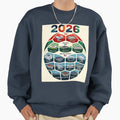 2026 North America Host Soccer Sweatshirt - Casual Everyday Wear Men Women - T-Shirt, Sweatshirt, Hoodie