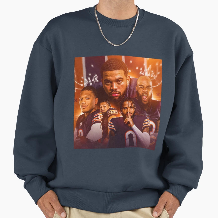 CW And Bears 2024 Art Sweatshirt - Custom Art Print Men Women - T-Shirt, Sweatshirt, Hoodie