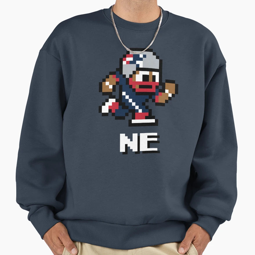 New England Patriots Tecmo Super Bowl Sweatshirt - Streetwear Style Unisex - T-Shirt, Sweatshirt, Hoodie