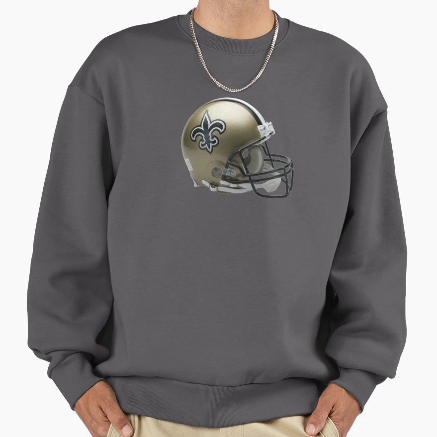 Helmet Saints Icon Sweatshirt - Minimalist Print Men Women - T-Shirt, Sweatshirt, Hoodie