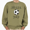 Soccer Dad Soccer Ball Sweatshirt - Graphic Print for Adults - T-Shirt, Sweatshirt, Hoodie