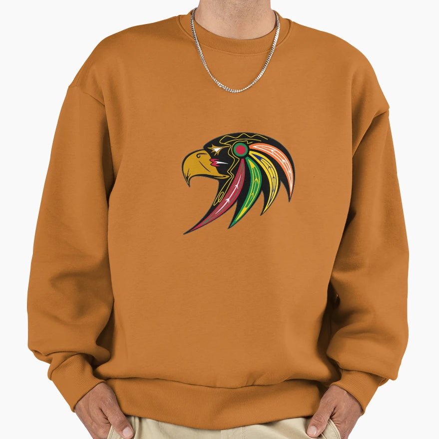 Alternative Blackhawks Logo Sweatshirt - Minimalist Print Men Women - T-Shirt, Sweatshirt, Hoodie