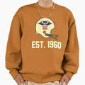 Patriots Est 1960 Distressed Sweatshirt - Fun Novelty Design for Adults - T-Shirt, Sweatshirt, Hoodie