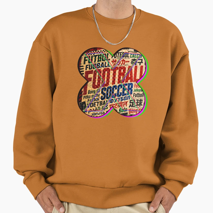 Football Is Language Sweatshirt - Novelty Apparel for Adults - T-Shirt, Sweatshirt, Hoodie