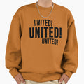 United United United Black Sweatshirt - Casual Everyday Wear Men Women - T-Shirt, Sweatshirt, Hoodie