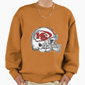 Kansas City Chiefs Helmet Sweatshirt - Fun Novelty Design Men Women - T-Shirt, Sweatshirt, Hoodie