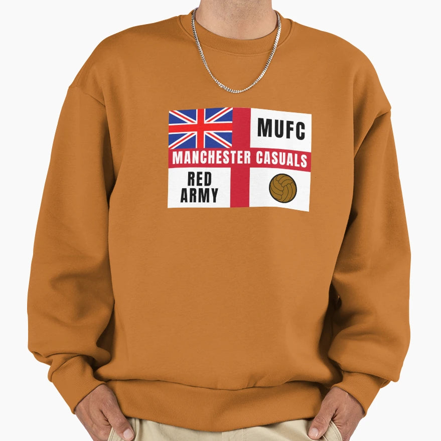 Manchester Casuals Sweatshirt - Novelty Apparel Men Women - T-Shirt, Sweatshirt, Hoodie