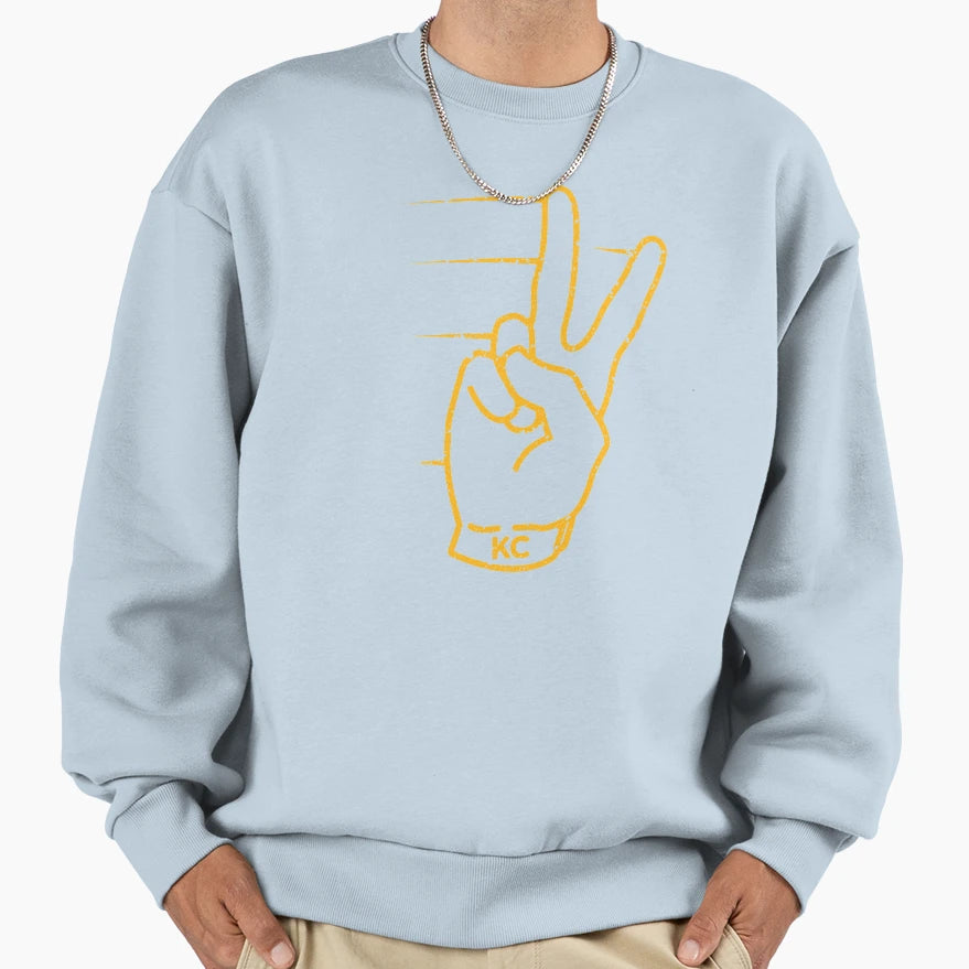 Peace Out Sweatshirt - Novelty Apparel Unisex - T-Shirt, Sweatshirt, Hoodie