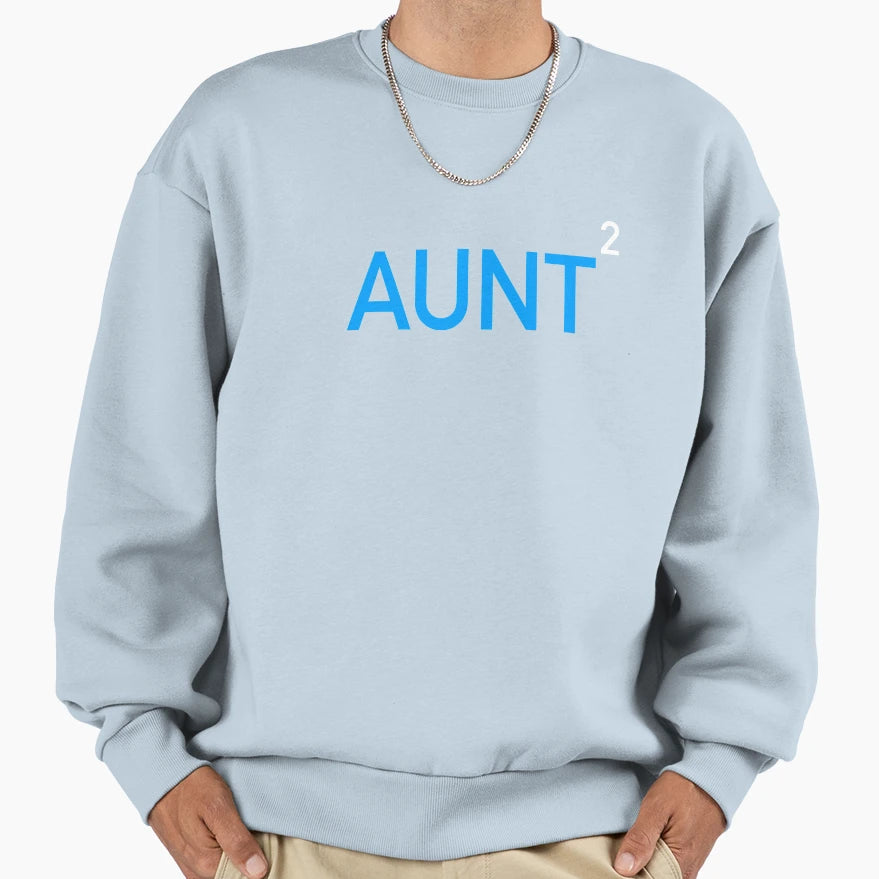 Aunt Again Two Nephews Gift Sweatshirt - Custom Art Print for Adults - T-Shirt, Sweatshirt, Hoodie