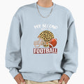 My Second Love Is Football Sweatshirt - Minimalist Print for Adults - T-Shirt, Sweatshirt, Hoodie
