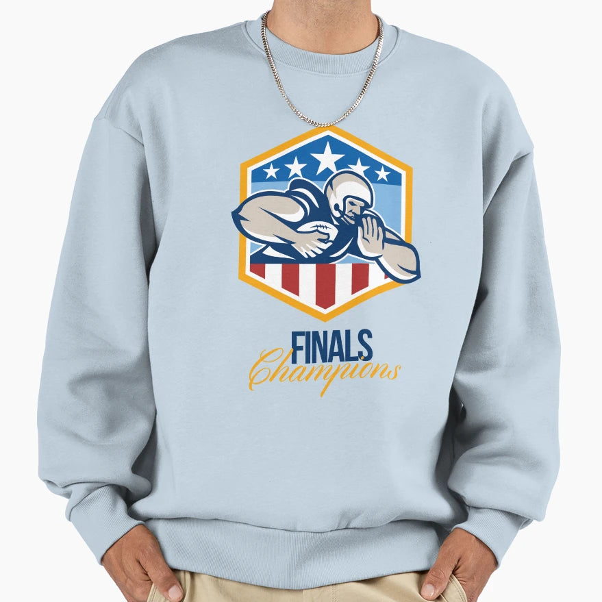 American Football Running Back Sweatshirt - Streetwear Style Men Women - T-Shirt, Sweatshirt, Hoodie