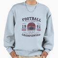 Football Athletic Department Training Sweatshirt - Custom Art Print Unisex - T-Shirt, Sweatshirt, Hoodie