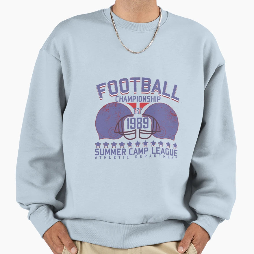 Football Championship Summer Camp Sweatshirt - Minimalist Print Unisex - T-Shirt, Sweatshirt, Hoodie