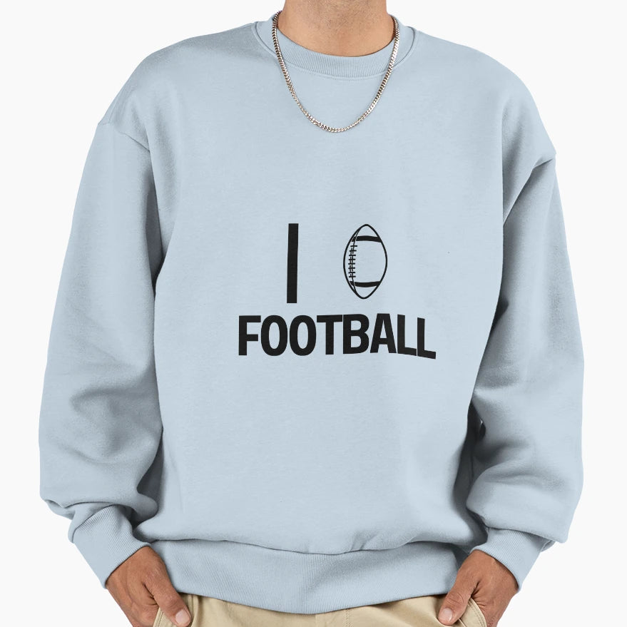 Football Sweatshirt - Trendy Graphic Unisex - T-Shirt, Sweatshirt, Hoodie