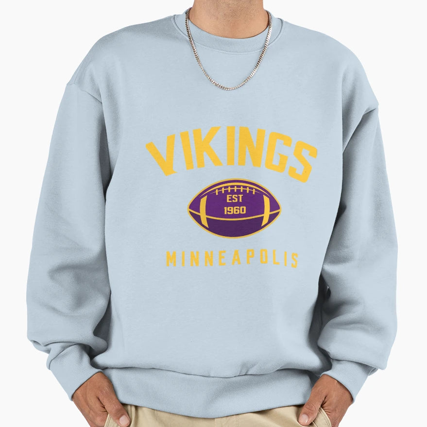 Vikings Sweatshirt - Fun Novelty Design Men Women - T-Shirt, Sweatshirt, Hoodie