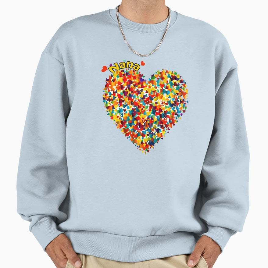 Happy Mothers Day Heartfelt Gift Sweatshirt - Novelty Apparel for Adults - T-Shirt, Sweatshirt, Hoodie