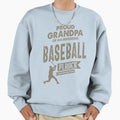 Grandpa Awesome Baseball Player Sweatshirt - Graphic Print for Adults - T-Shirt, Sweatshirt, Hoodie