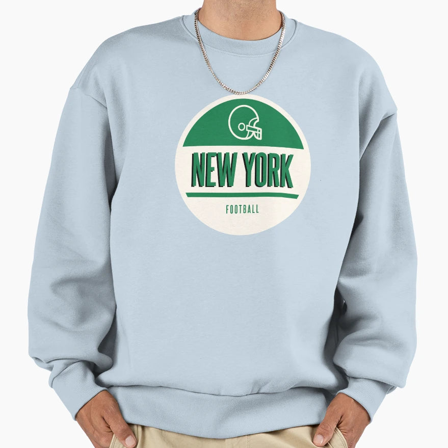 New York Football Sweatshirt - Graphic Print for Adults - T-Shirt, Sweatshirt, Hoodie