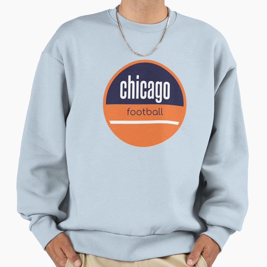 Chicago Football Sweatshirt - Streetwear Style for Adults - T-Shirt, Sweatshirt, Hoodie
