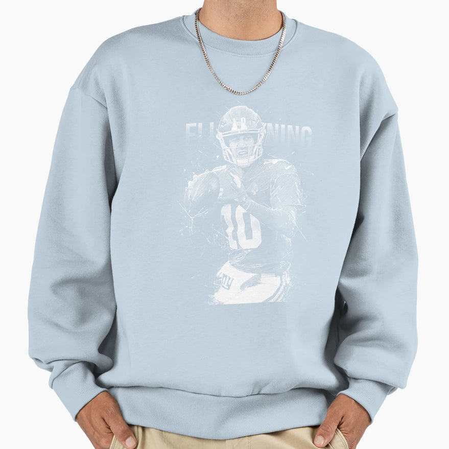 Eli Manning Sweatshirt - Graphic Print Men Women - T-Shirt, Sweatshirt, Hoodie
