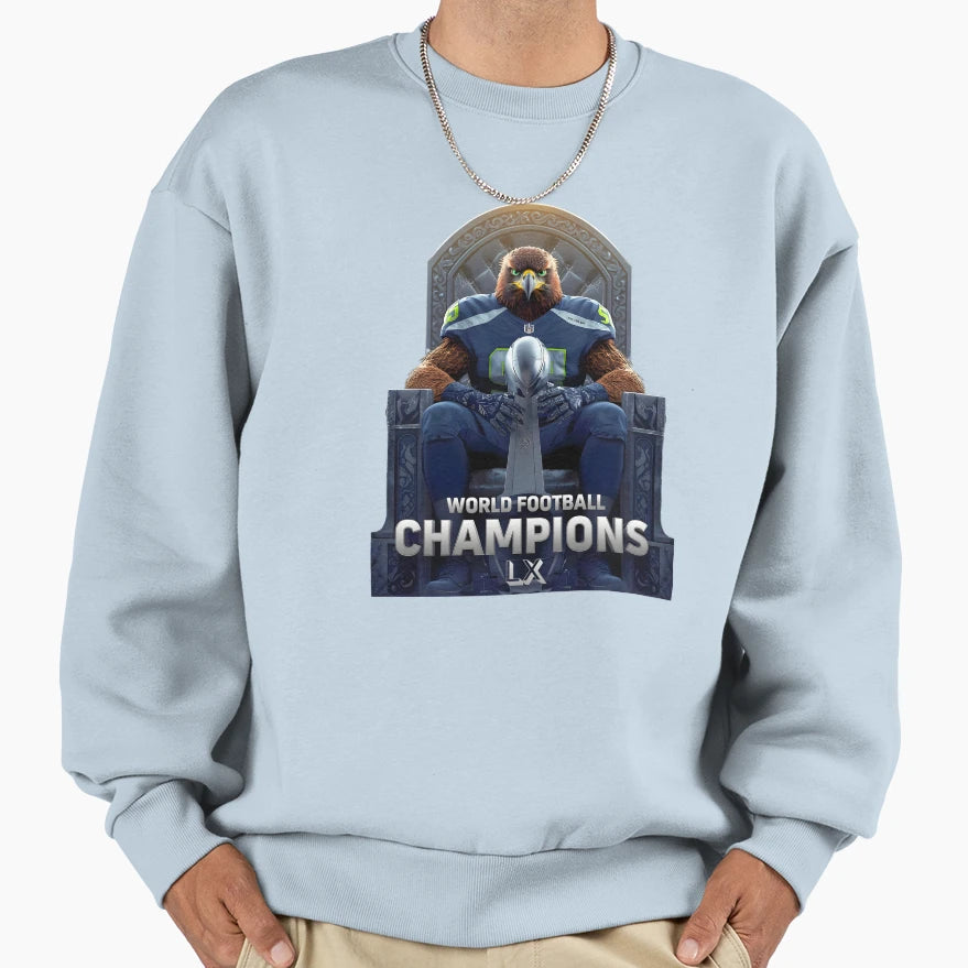 Seattle Seahawks Sweatshirt - Graphic Print Unisex - T-Shirt, Sweatshirt, Hoodie