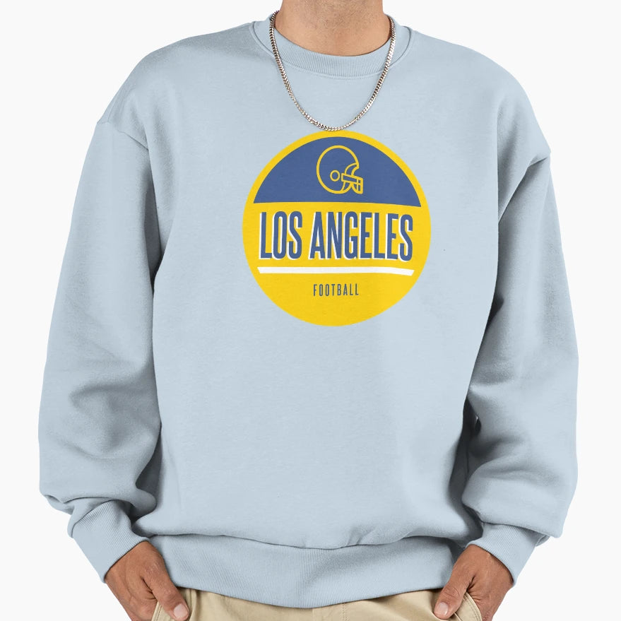 Los Angeles Football Sweatshirt - Minimalist Print for Adults - T-Shirt, Sweatshirt, Hoodie