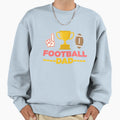 Football Dad Rugby Sweatshirt - Unique Graphic Men Women - T-Shirt, Sweatshirt, Hoodie