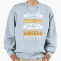 Grandpa Proud Grandpa Awesome Soccer T-Shirt - Custom Art Print Unisex - T-Shirt, Sweatshirt, Hoodie