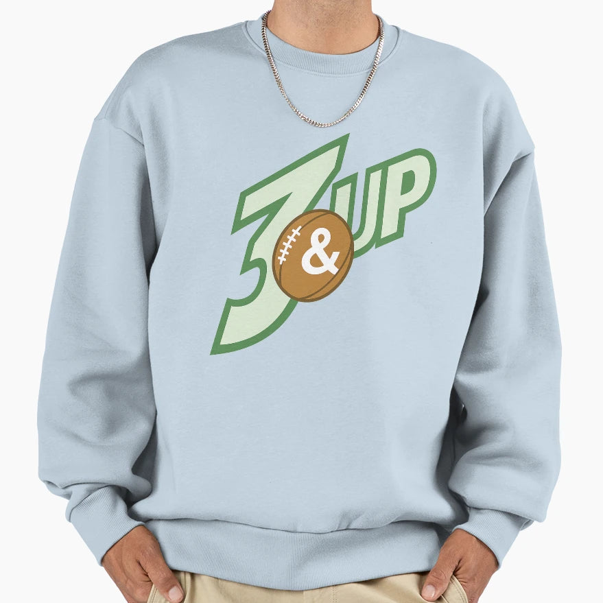 3Rd And Unpredictable Football Sweatshirt - Fun Novelty Design for Adults - T-Shirt, Sweatshirt, Hoodie