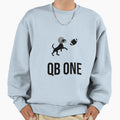 Qb One Dog Football Player Sweatshirt - Custom Art Print Men Women - T-Shirt, Sweatshirt, Hoodie