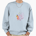 Colorful Football Player Running Sweatshirt - Graphic Print Men Women - T-Shirt, Sweatshirt, Hoodie
