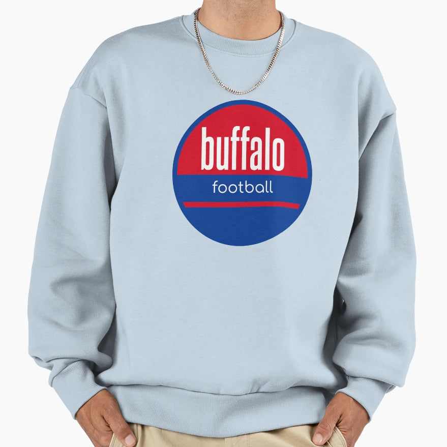 Buffalo Football Sweatshirt - Graphic Print Unisex - T-Shirt, Sweatshirt, Hoodie