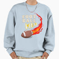 Football Mom Sweatshirt - Minimalist Print Unisex - T-Shirt, Sweatshirt, Hoodie