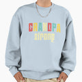 Grandpa Strong Fathers Day Family T-Shirt - Fun Novelty Design for Adults - T-Shirt, Sweatshirt, Hoodie