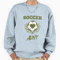Soccer Aunt Sweatshirt - Graphic Print for Adults - T-Shirt, Sweatshirt, Hoodie