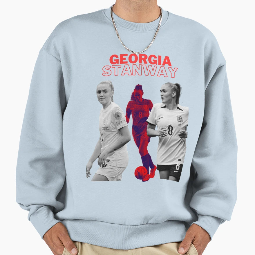 Georgia Stanway England Sweatshirt - Trendy Graphic Unisex - T-Shirt, Sweatshirt, Hoodie