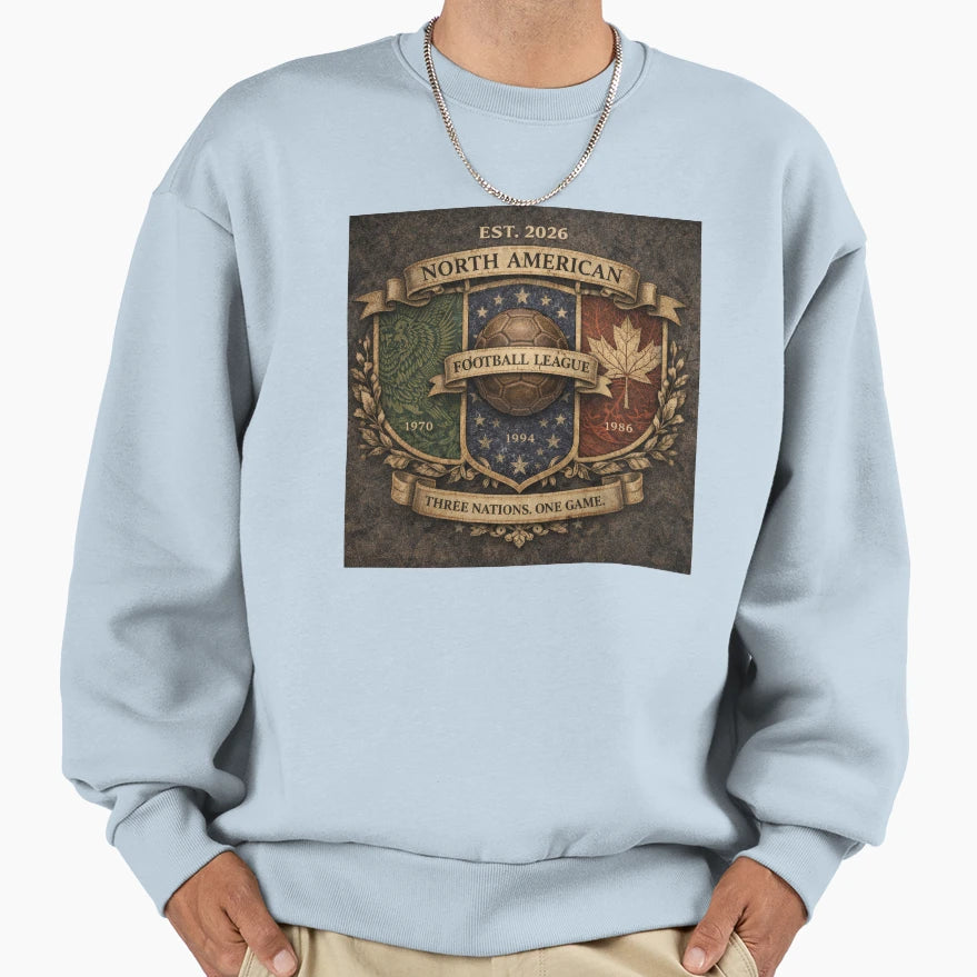 North American Football League Sports Sweatshirt - Streetwear Style Unisex - T-Shirt, Sweatshirt, Hoodie