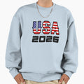 United States Usa 2026 Sweatshirt - Novelty Apparel Unisex - T-Shirt, Sweatshirt, Hoodie