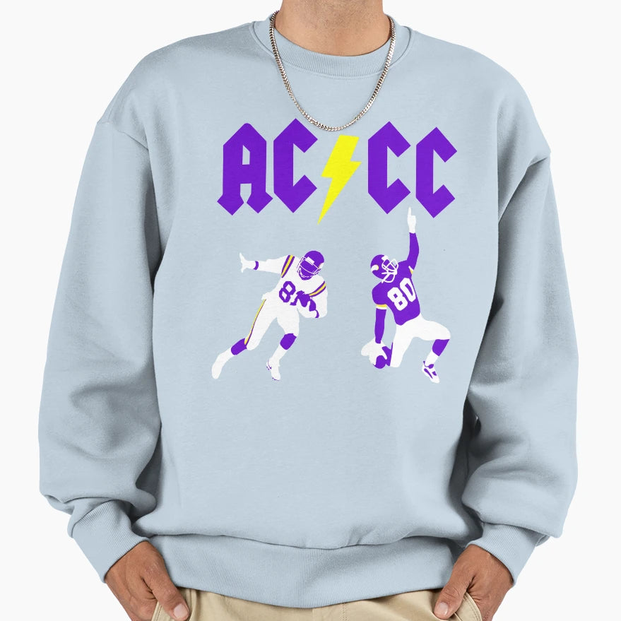 Ac Cc Anthony Carter Cris Carter Sweatshirt - Streetwear Style Unisex - T-Shirt, Sweatshirt, Hoodie