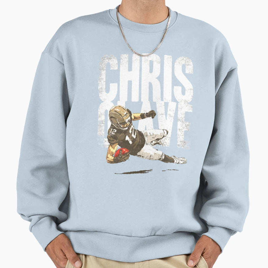 Chris Olave Sweatshirt - Trendy Graphic Men Women - T-Shirt, Sweatshirt, Hoodie